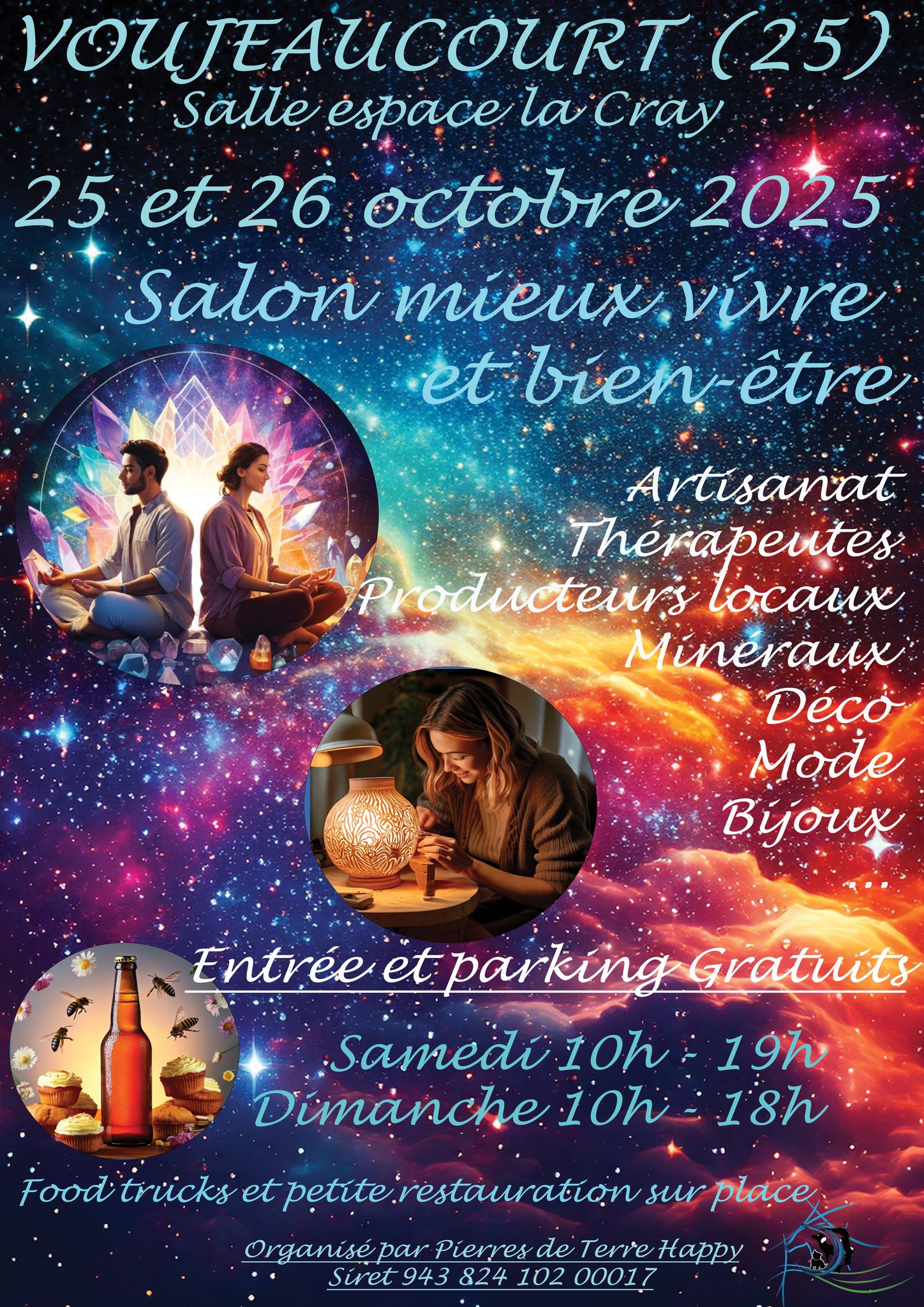 affiche Salon mieux vivre et bien-être à  Voujeaucourt