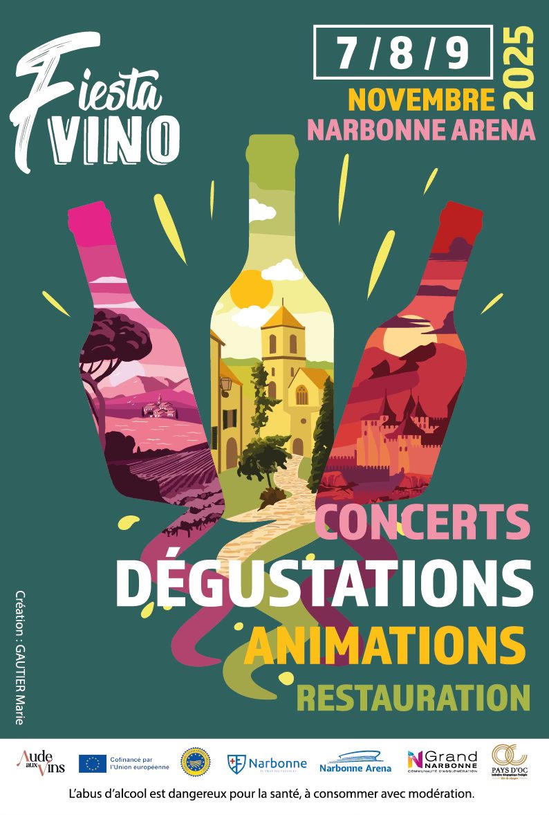 affiche FiestaVino à  Narbonne