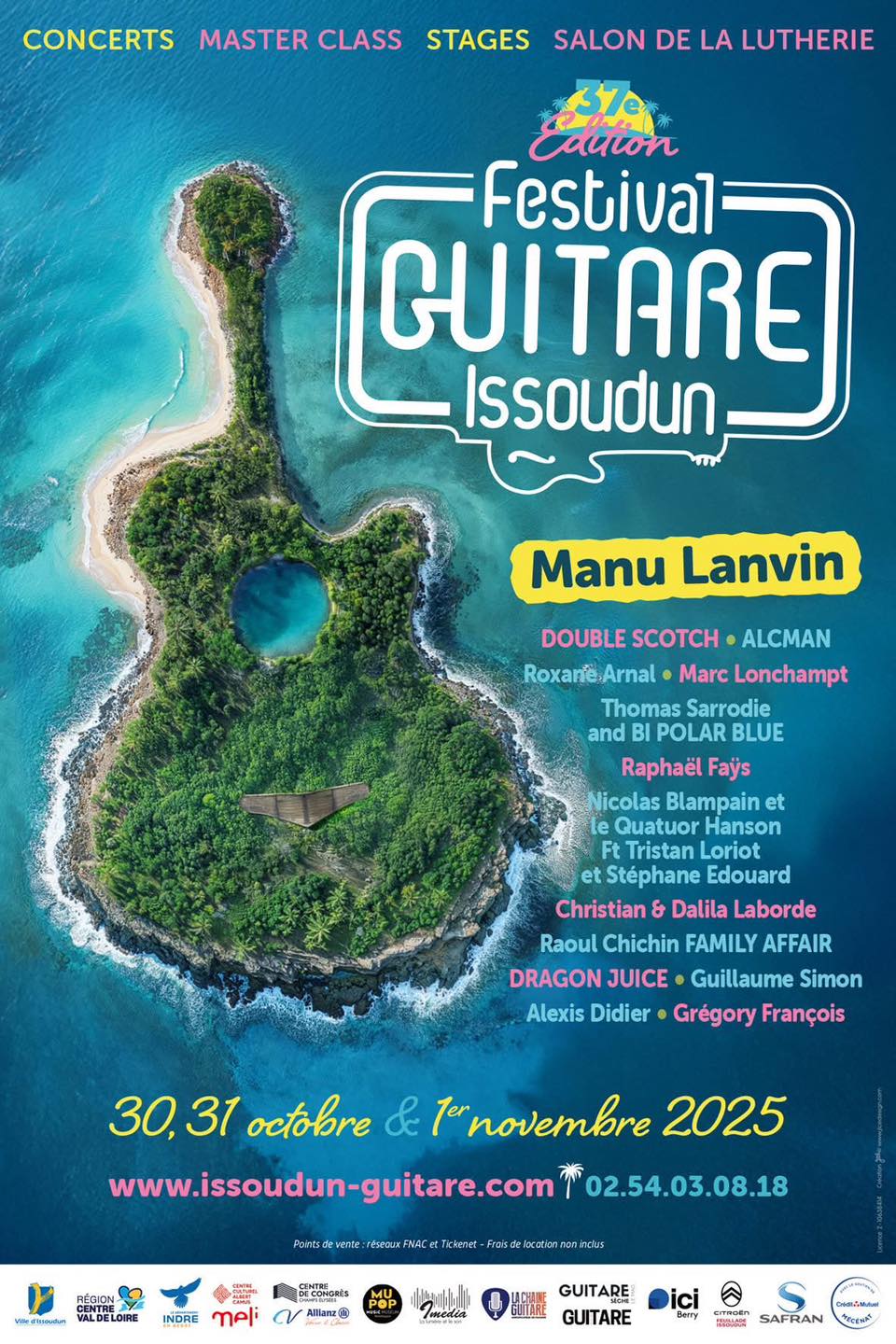 affiche Festival Guitare Issoudun à  Issoudun