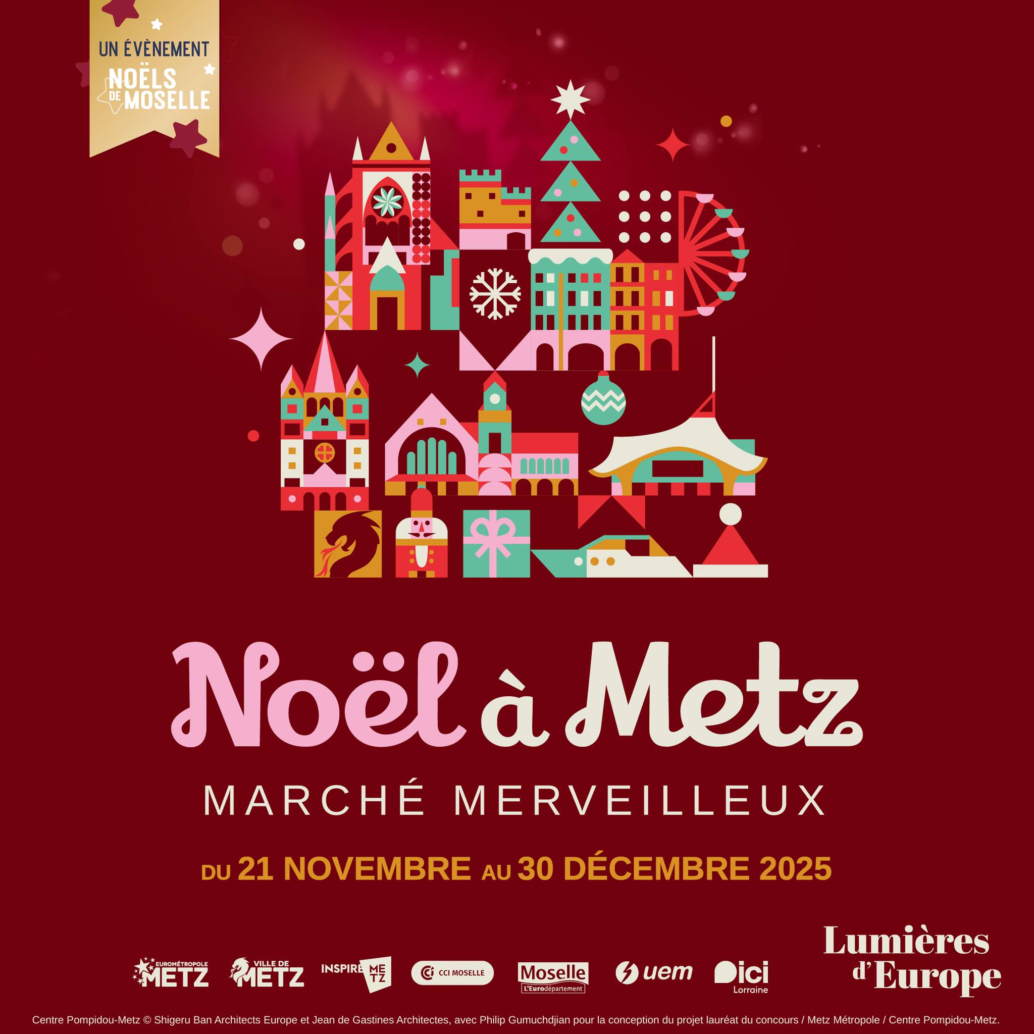 affiche Noël à Metz à Metz