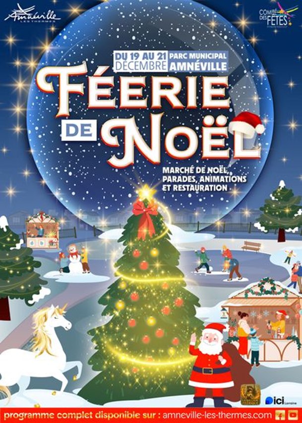affiche Féerie de Noël à Amnéville