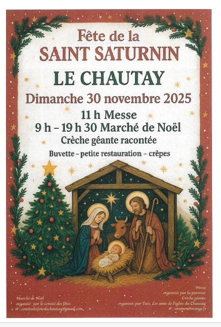 affiche Fête de la Saint Saturnin à Le Chautay