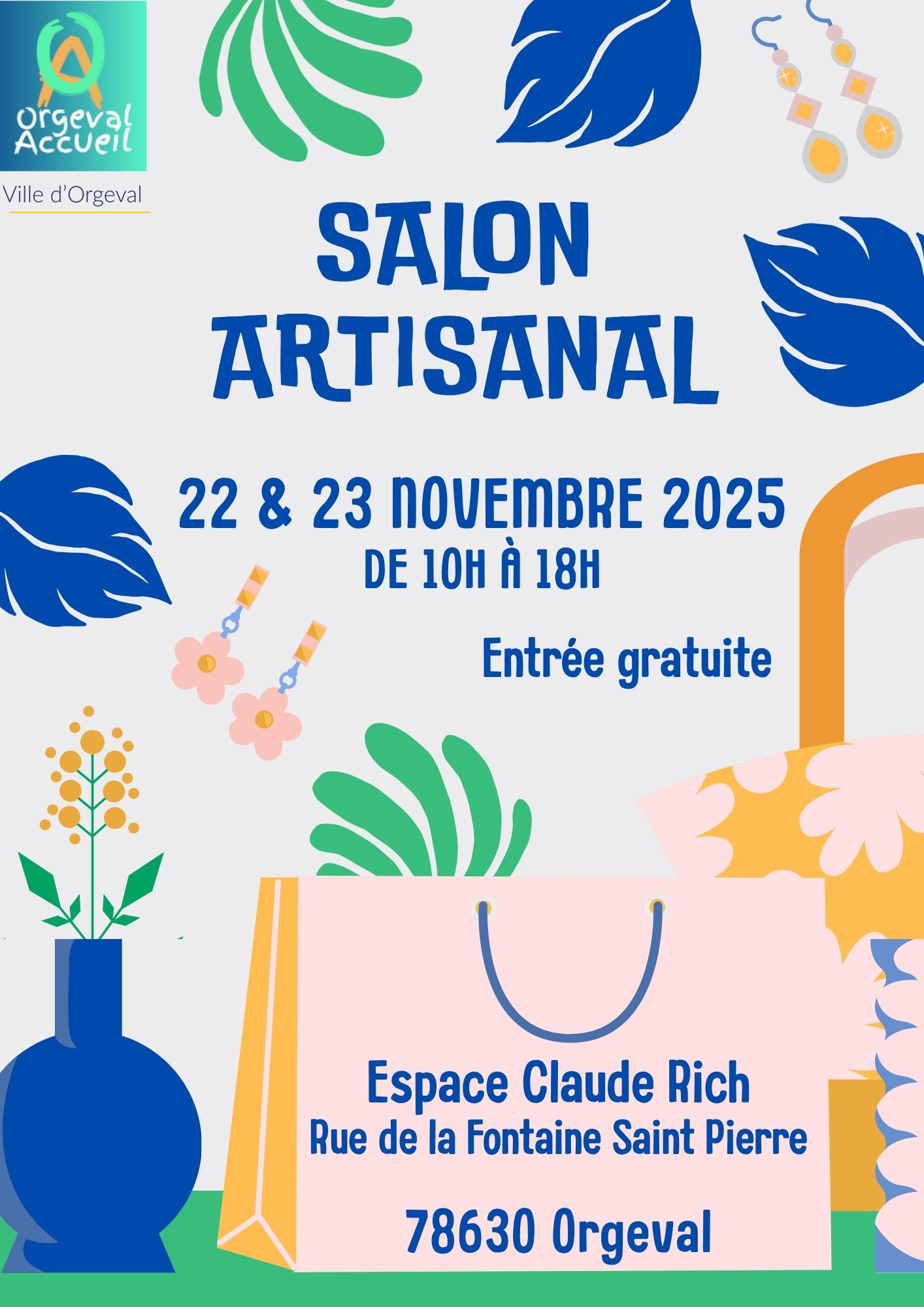affiche Salon Artisanal à  Orgeval