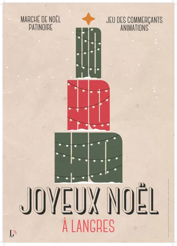 affiche MARCHÉ DE NOËL DE LANGRES à  Langres