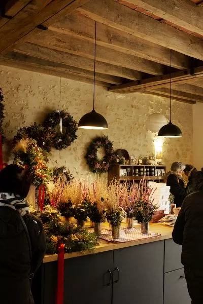 affiche Marché de Noël à Sennevières
