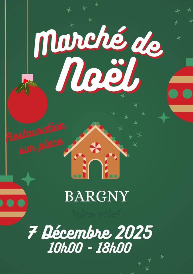 affiche Marché de Noël à  Bargny