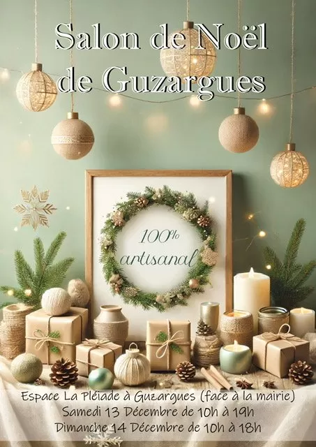 affiche SALON D'ARTISANS CRÉATEURS à  Guzargues