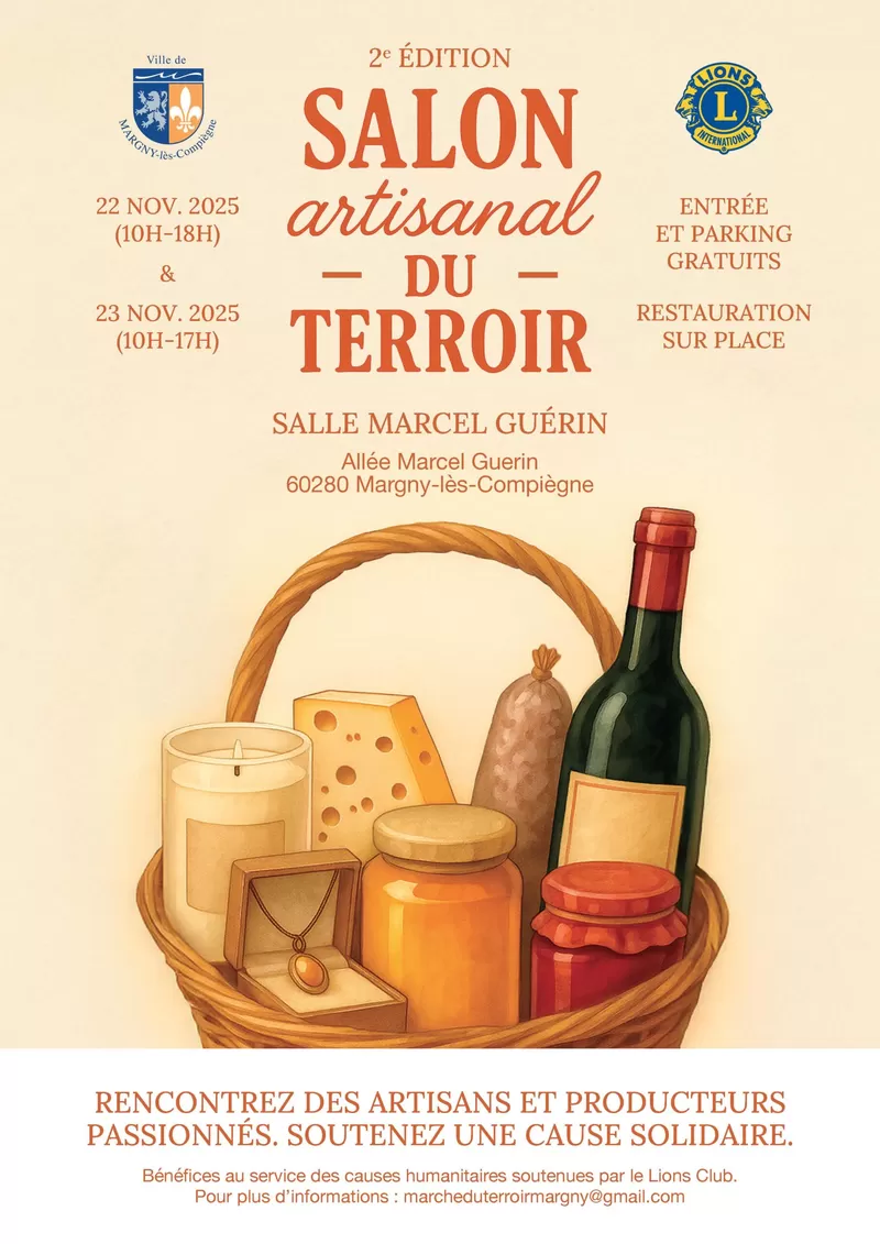 affiche Salon artisanal du terroir - 2ème édition à  Margny-lès-Compiègne
