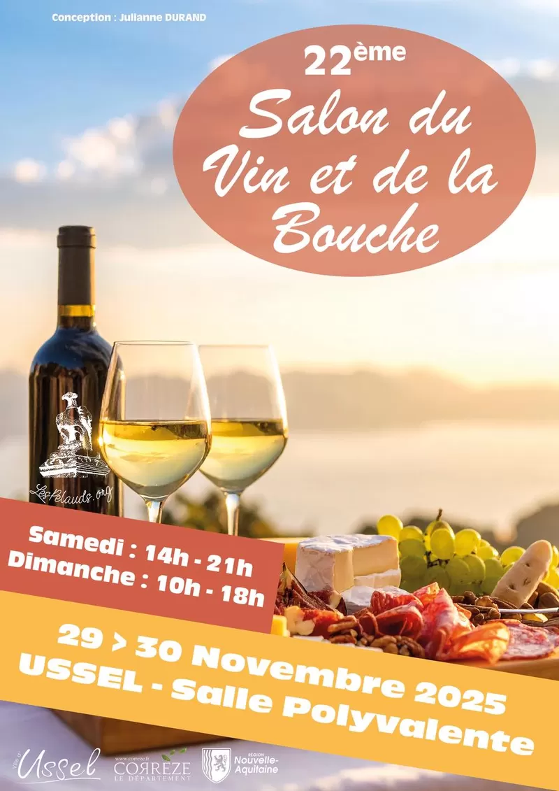 affiche Salon du vin et de la bouche à  Ussel