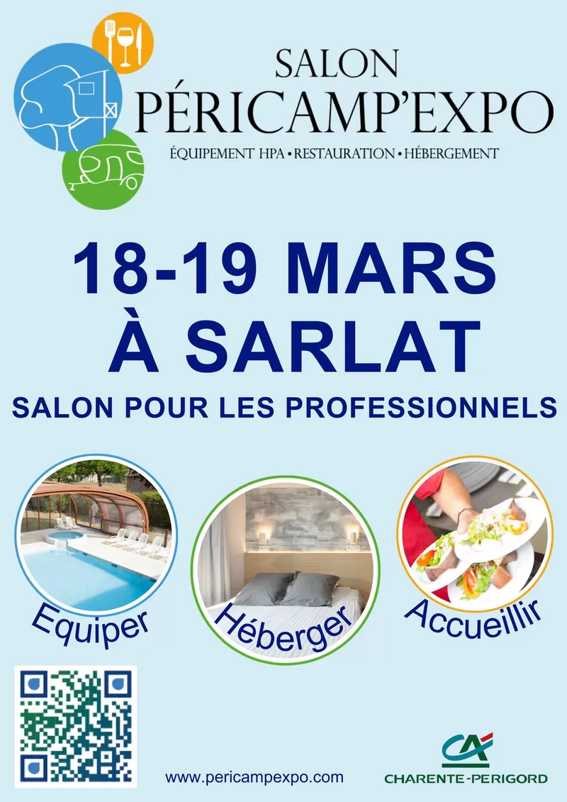 affiche Salon Péricamp'expo à  Sarlat-la-Canéda
