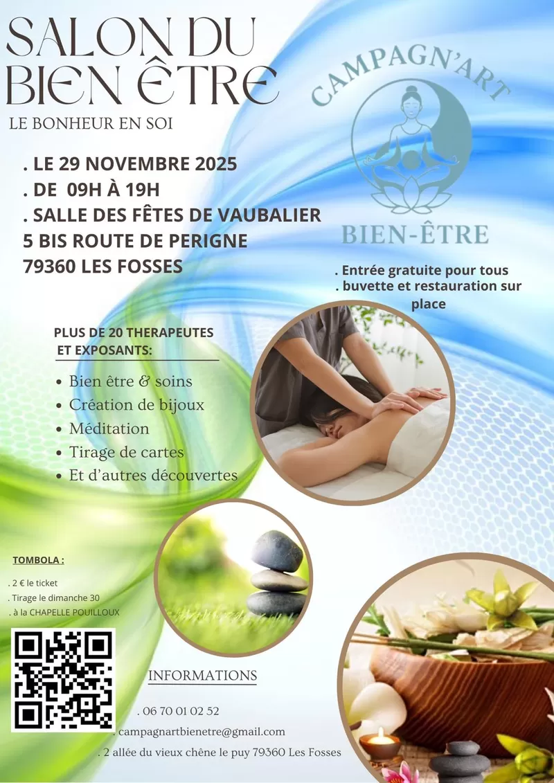 affiche Salon du bien-être à Les Fosses