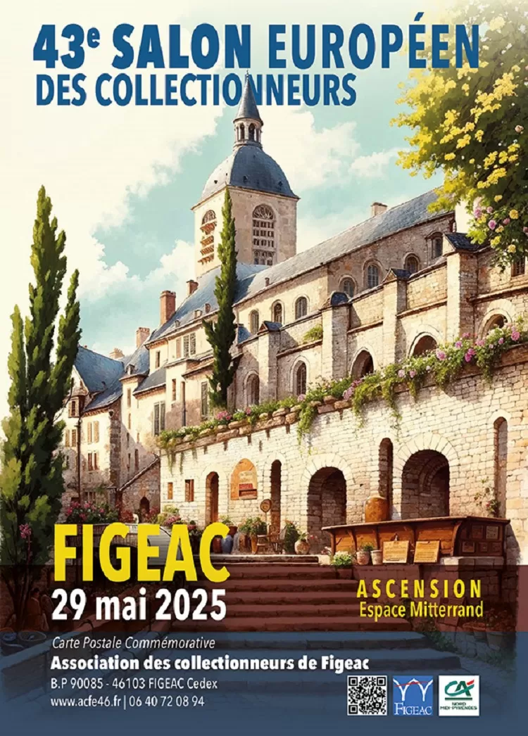 affiche Salon Européen des Collectionneurs à Figeac à  Figeac