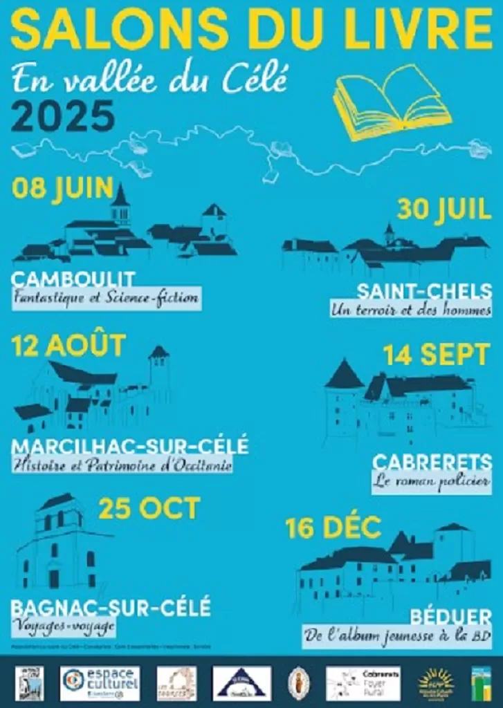 affiche Salon du Livre à Saint-Chels à  Saint-Chels