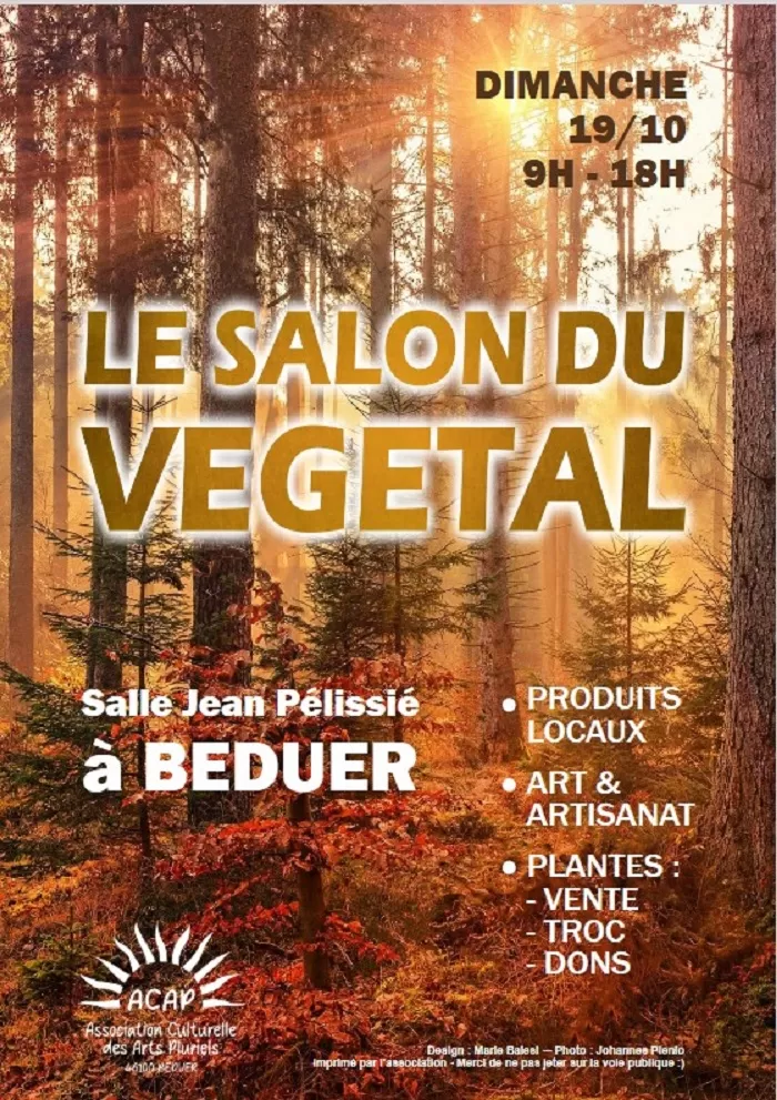 affiche Salon du Végétal à Béduer à  Béduer