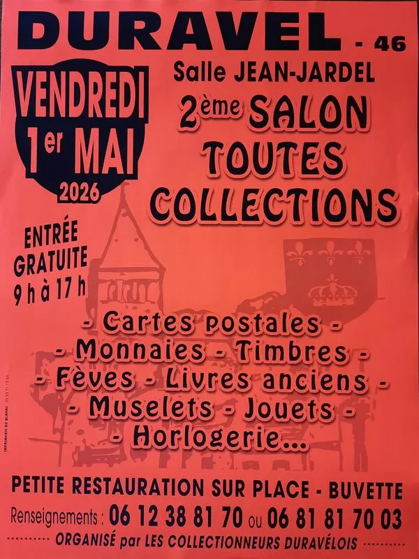 affiche Salon des collectionneurs à Duravel à Duravel