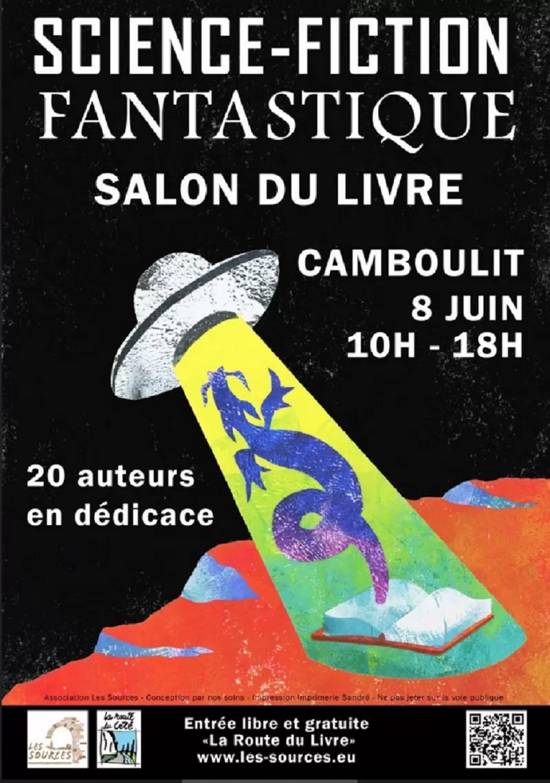 affiche Salon du livre fantastique à Camboulit à Camboulit