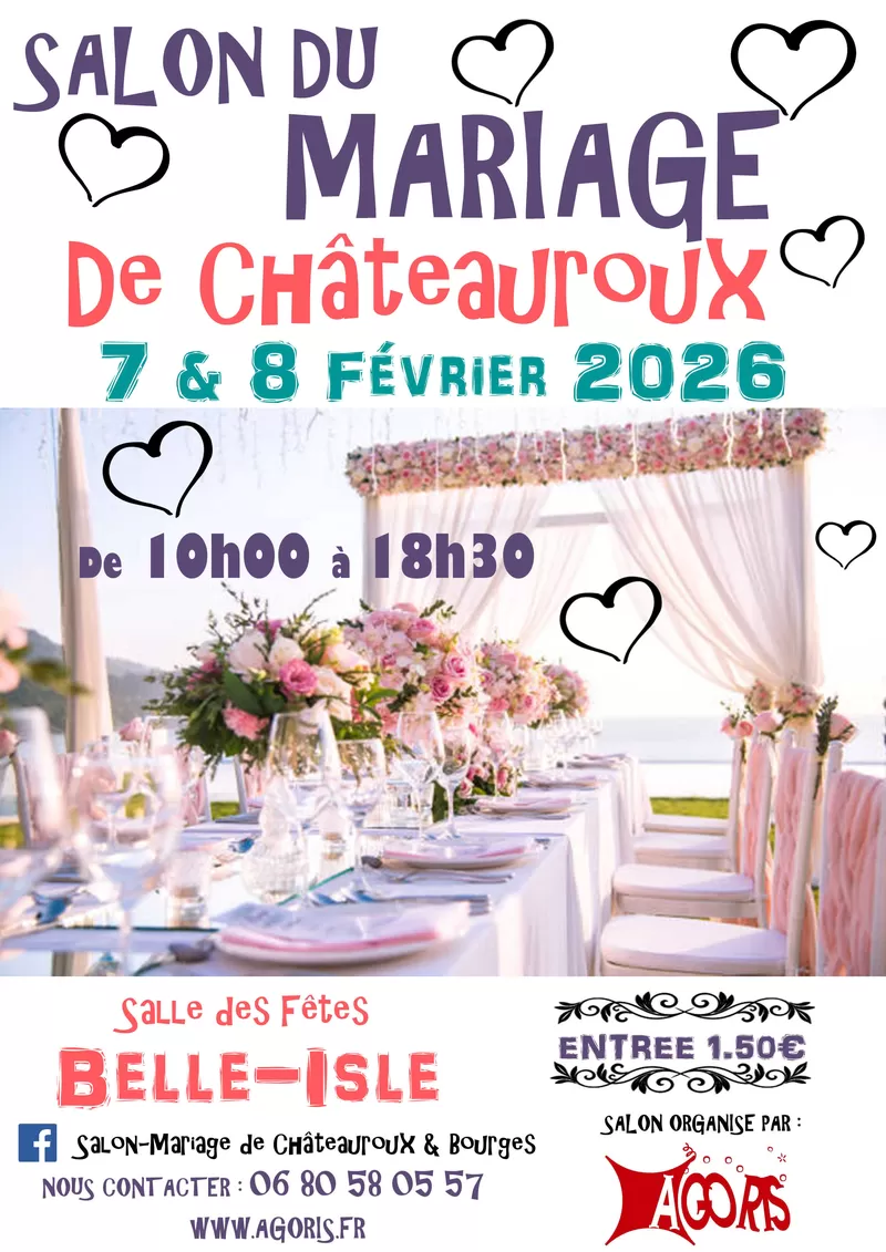 affiche Salon du mariage à Châteauroux