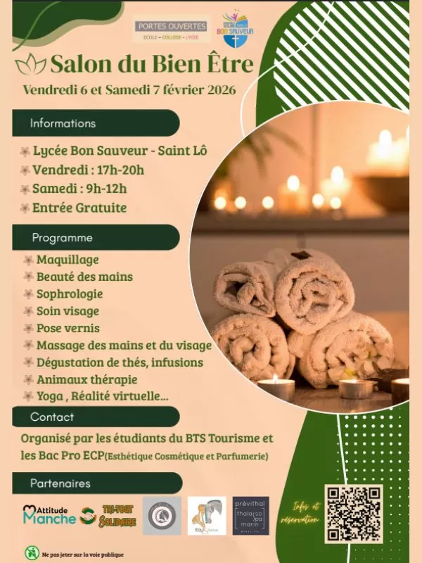 affiche Salon du Bien être à Saint-Lô