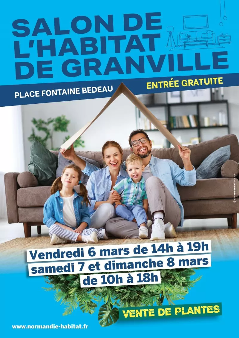 affiche Salon de l'Habitat et Foire aux Plantes à Granville