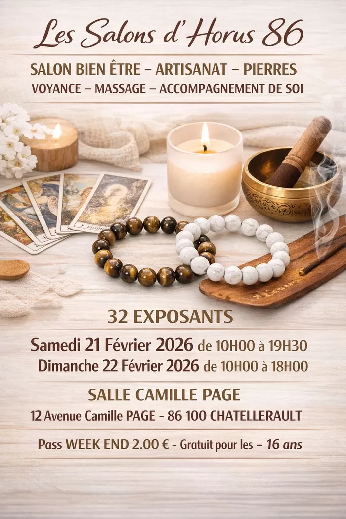 affiche Salon Bien-être à  Châtellerault