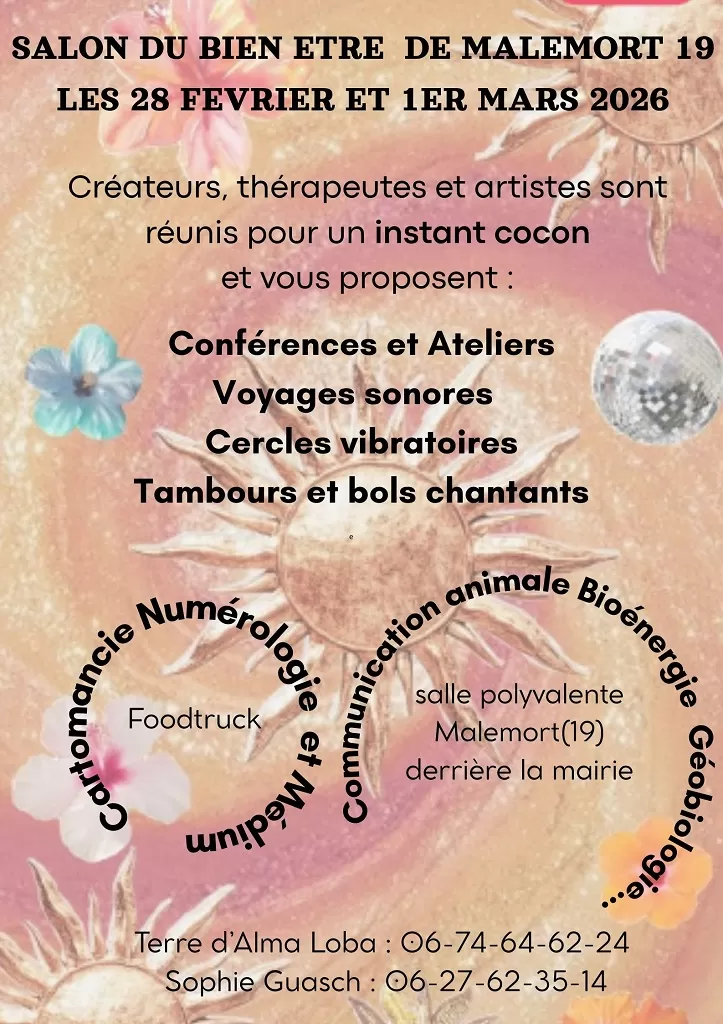 affiche Salon du bien-être à  Malemort-sur-Corrèze