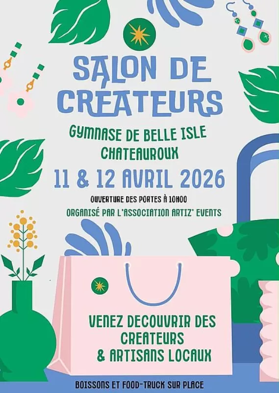 affiche Salon des créateurs à Châteauroux