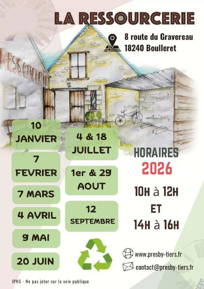 affiche La Ressourcerie à  Boulleret
