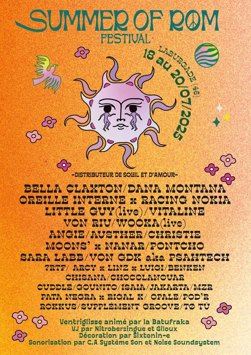 affiche Summer Of Rom Festival à Laburgade
