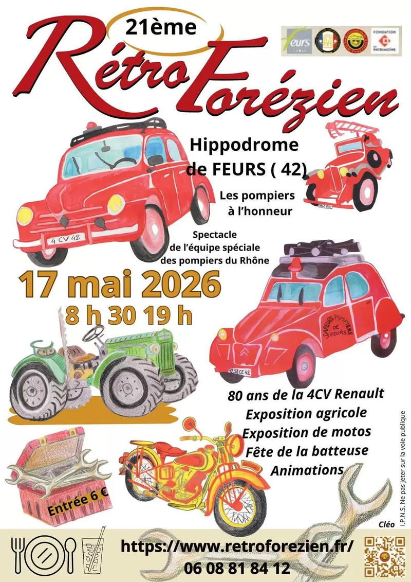 affiche RétroForézien à Feurs