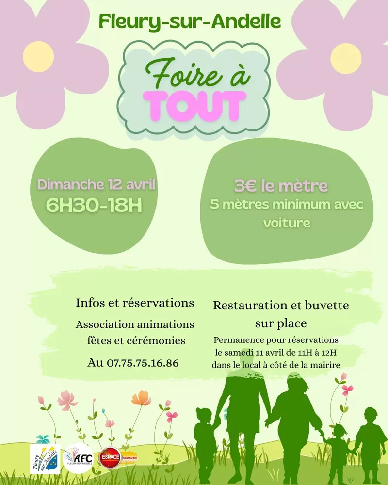 affiche Foire à Tout à  Fleury-sur-Andelle