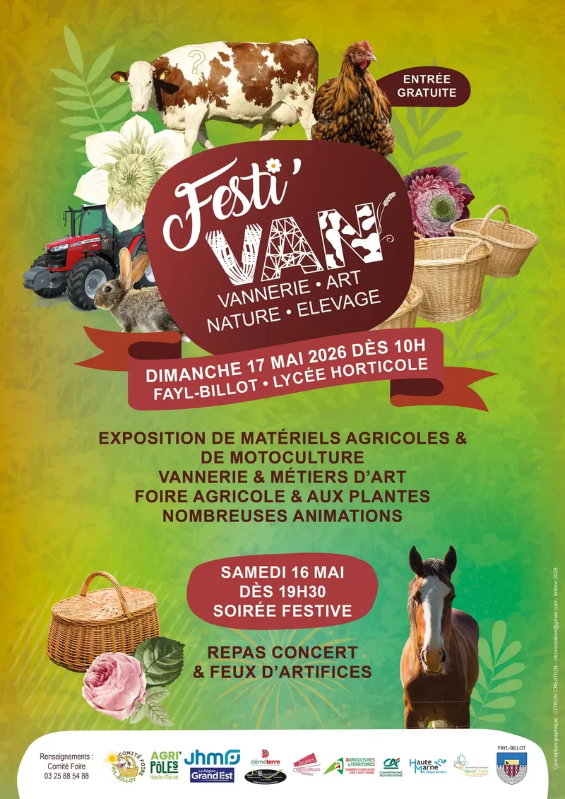 affiche Festi’Vallées à  Fayl-Billot