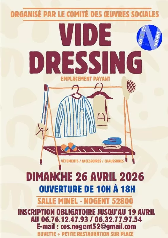 affiche Vide dressing à  Nogent