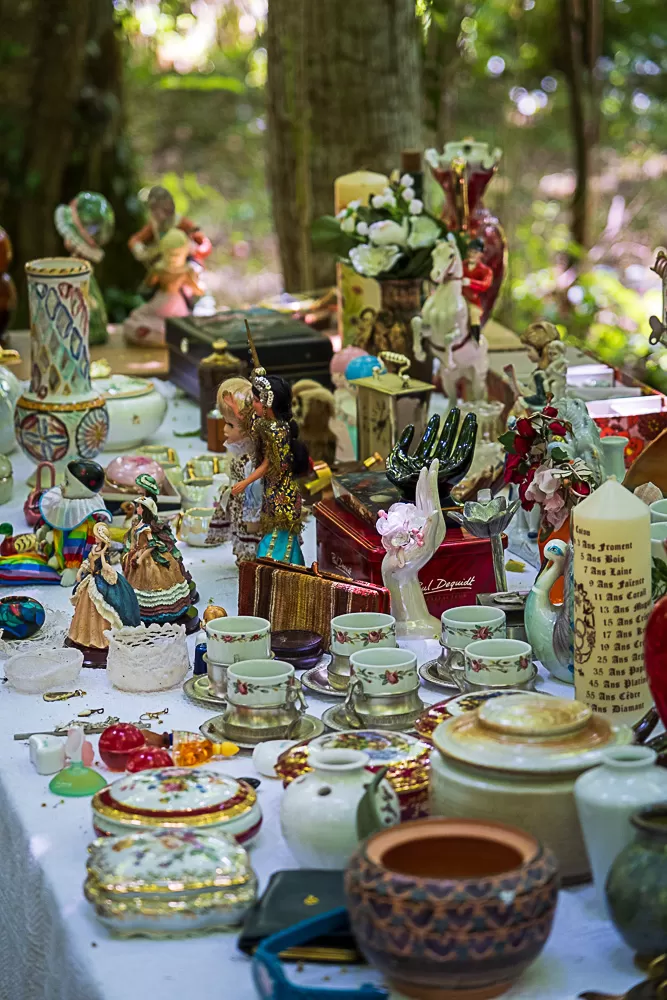 affiche Vide grenier de la Chapelle à  Savignac-Lédrier
