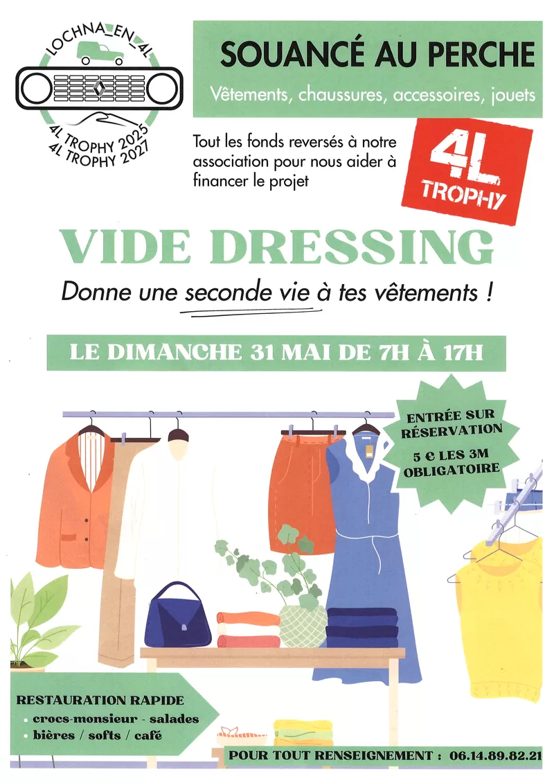 affiche Vide dressing à  Souancé-au-Perche