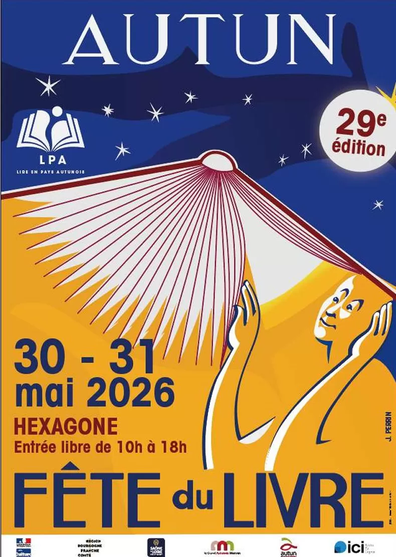 affiche Fête du Livre en Pays Autunois à  Autun