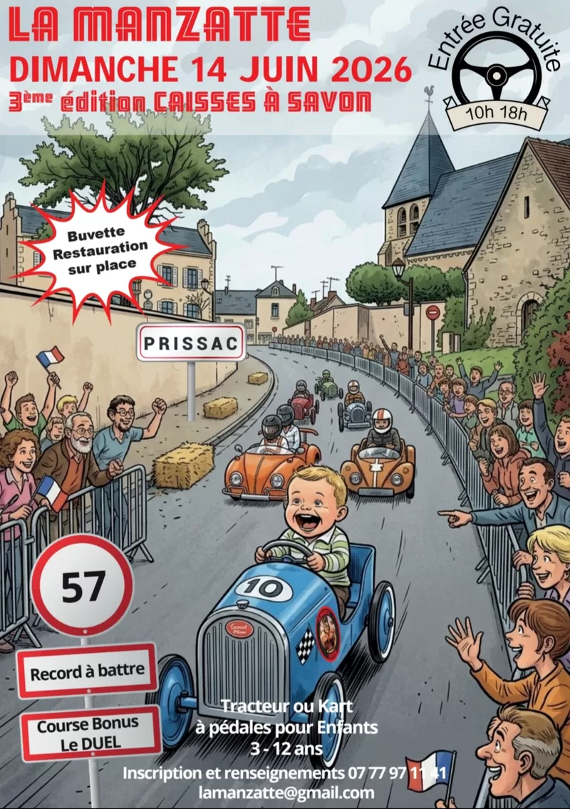 affiche La Manzatte à  Prissac