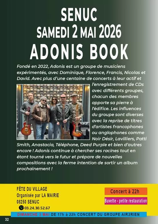 affiche Festival Barsbars - Adonis Book à  Senuc