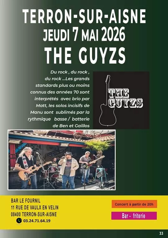 affiche Festival Barsbars - The Guyzs à  Vouziers