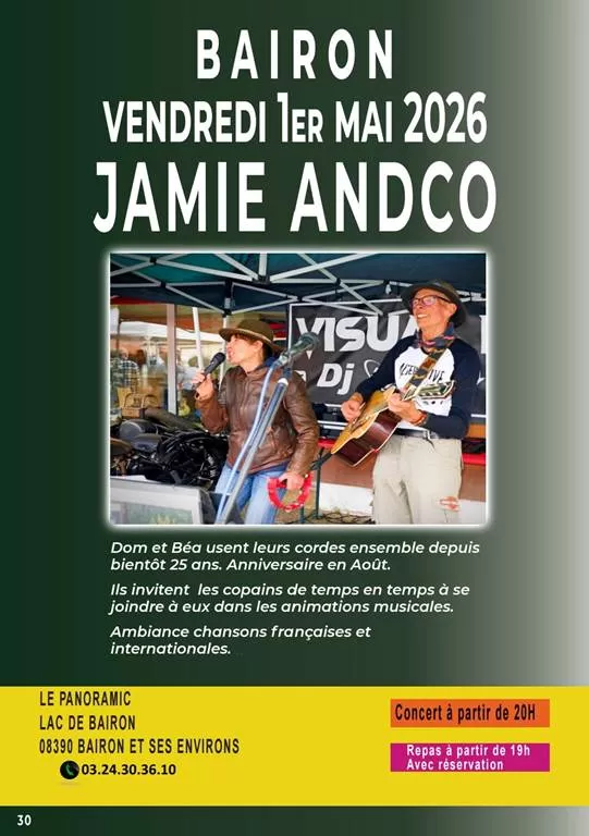 affiche Festival Barsbars : Jaimie Andco à Le Chesne