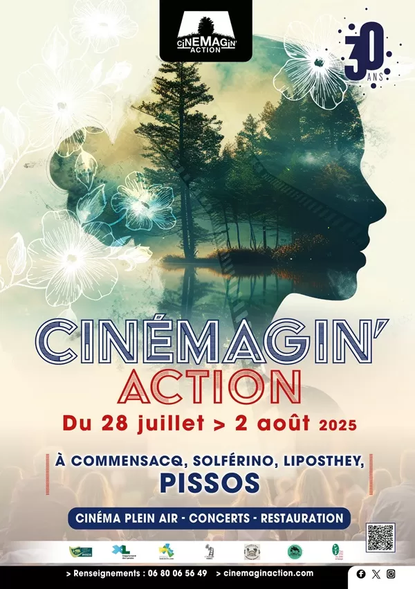 affiche Festival CINEMAGIN'ACTION à  Pissos