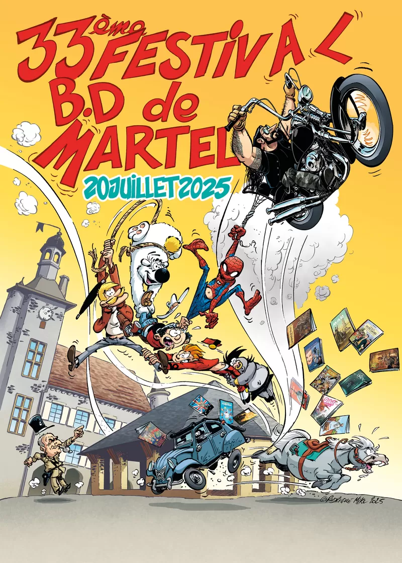 affiche Festival de la bande dessinée - 34ème Edition à  Martel