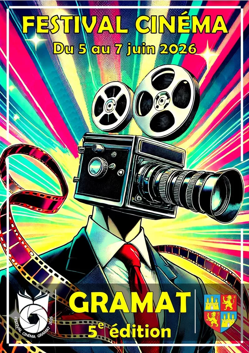affiche 4ème Edition du Festival de cinéma de Gramat à  Gramat