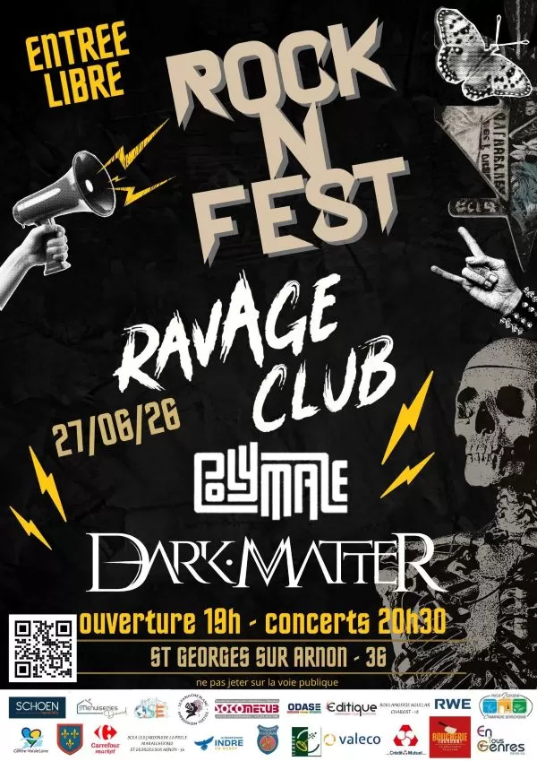 affiche Festival Rock’N Fest à  Saint-Georges-sur-Arnon
