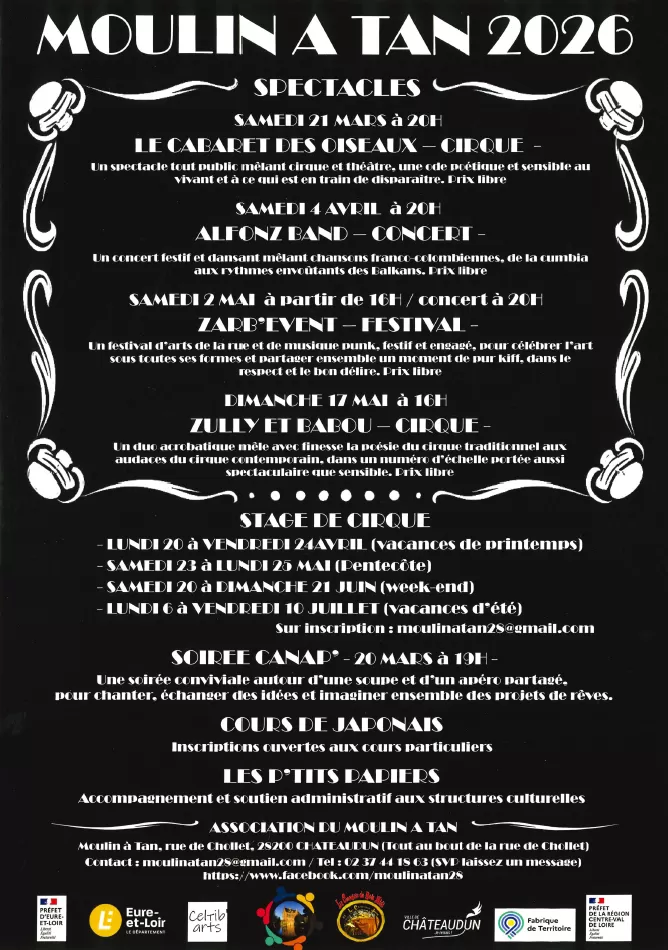 affiche Festival Zarb'Event à  Châteaudun