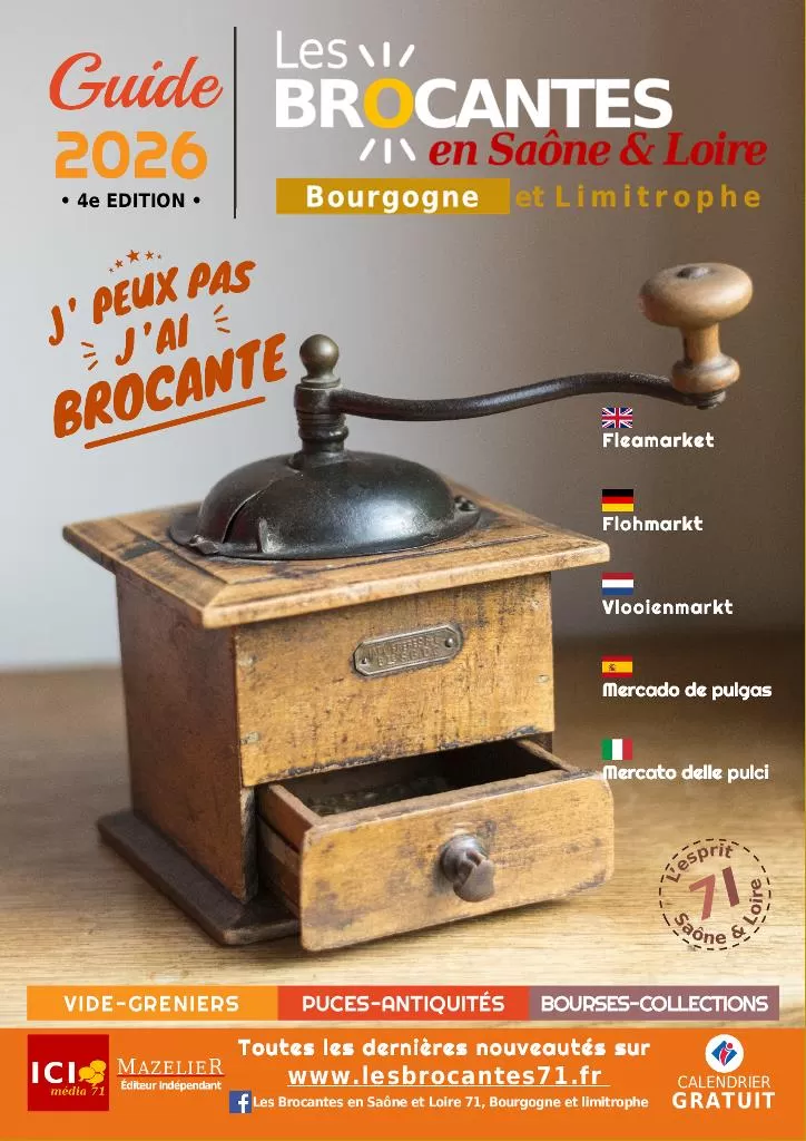 affiche Brocante mensuelle de Givry à  Givry