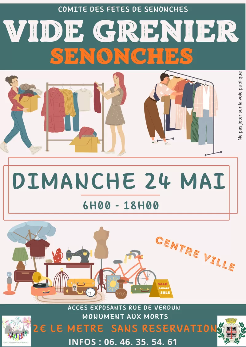 affiche Vide Grenier à Senonches