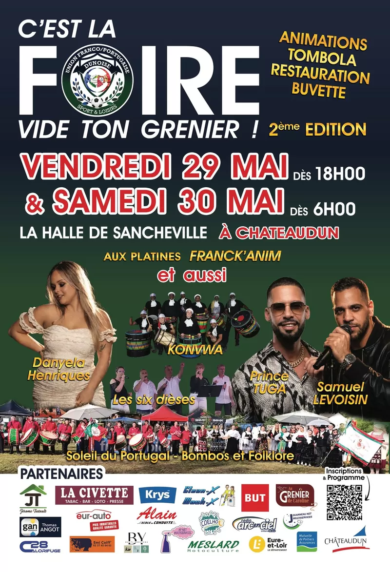 affiche C'est la Foire, vide-ton grenier ! à Châteaudun
