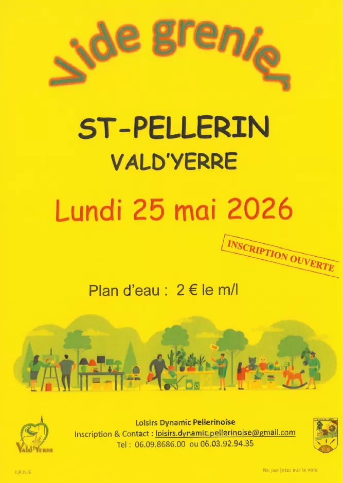 affiche Vide-grenier à Arrou