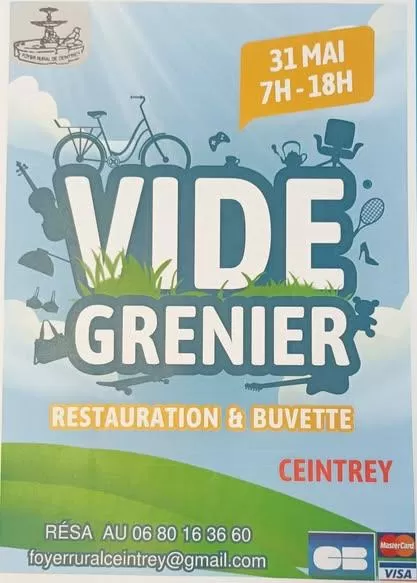 affiche Vide grenier à Ceintrey