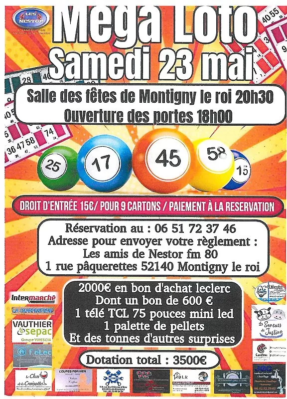 affiche Méga Loto à Val-de-Meuse